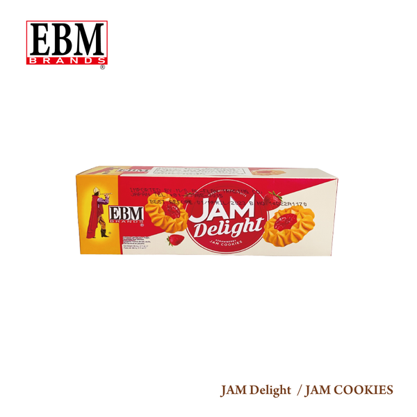 EBM JAM Delight  JAM COOKIES 88.3g