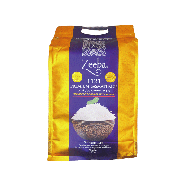 Basmati Rice Zeeba Premium (India) 5Kg
