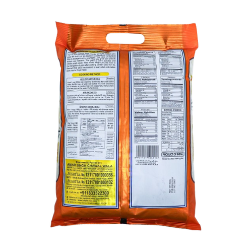 Basmati Rice Golden Qilla (India) 5Kg