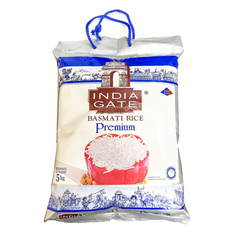 BASMATI RICE INDIA GATE PREMIUM (india) 5kg