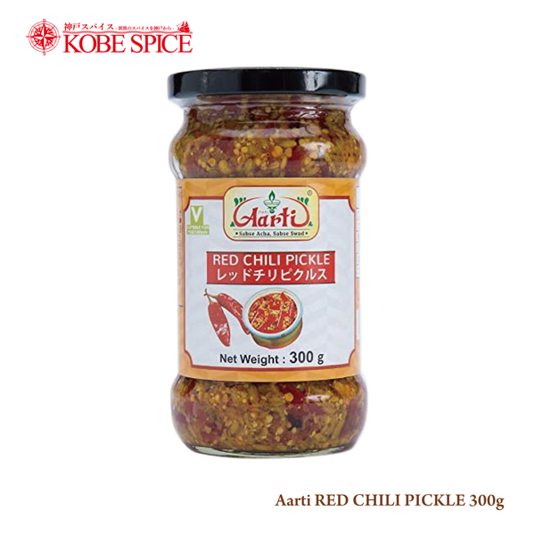 Aarti RED CHILI PICKLE 300g (HALAL)