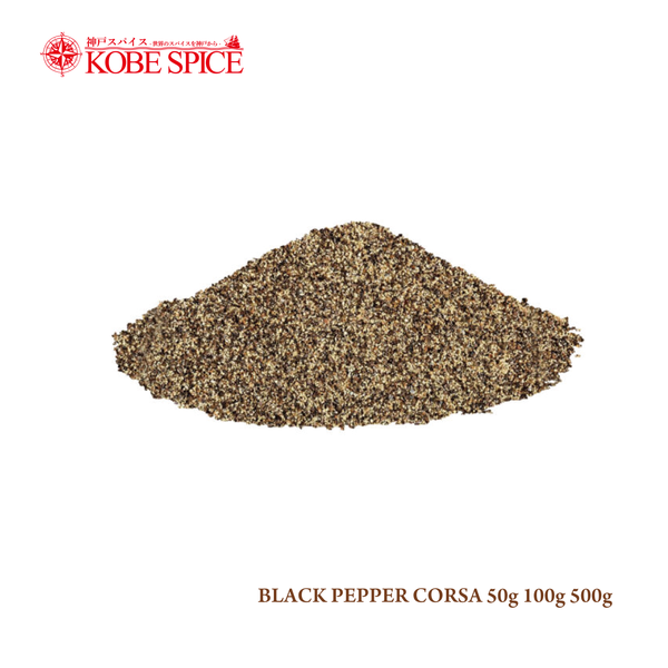 BLACK PEPPER COARSE (50g, 100g, 250g, 500g)