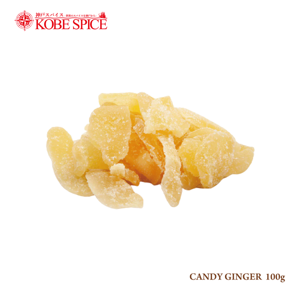 CANDIED GINGER 100g