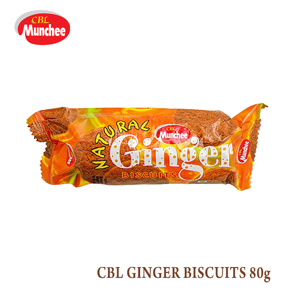 CBL GINGER BISCUITS 80g