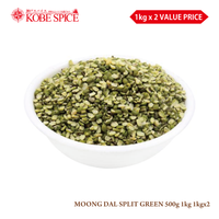 MOONG DAL SPLIT GREEN (500g, 1kg, 1kgx2)