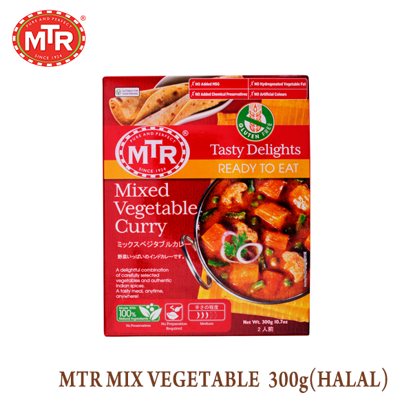 MTR MIX VEGETABLE   300g (HALAL)
