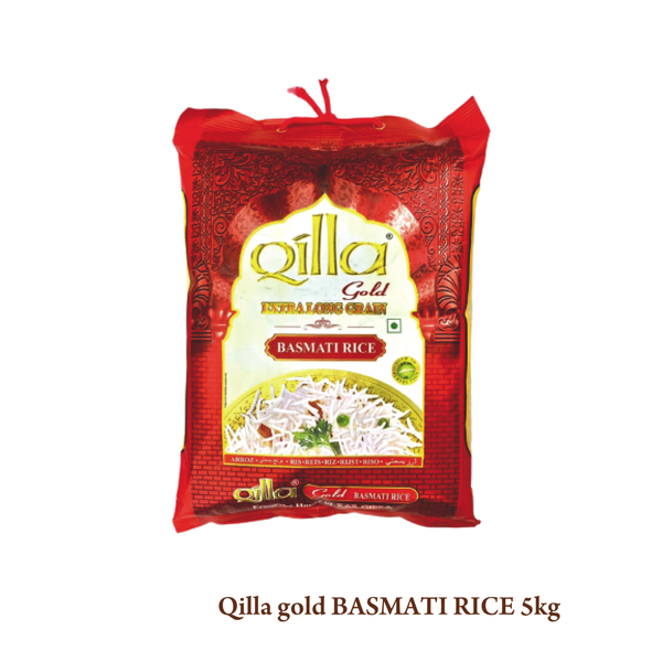 Qilla Gold BASMATI RICE  (INDIAN) 5kg
