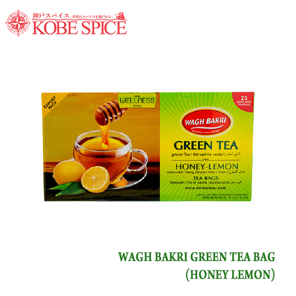 WAGH BAKRI HONEY- LEMON TEA BAGS (1.5g x 25 tea bags)