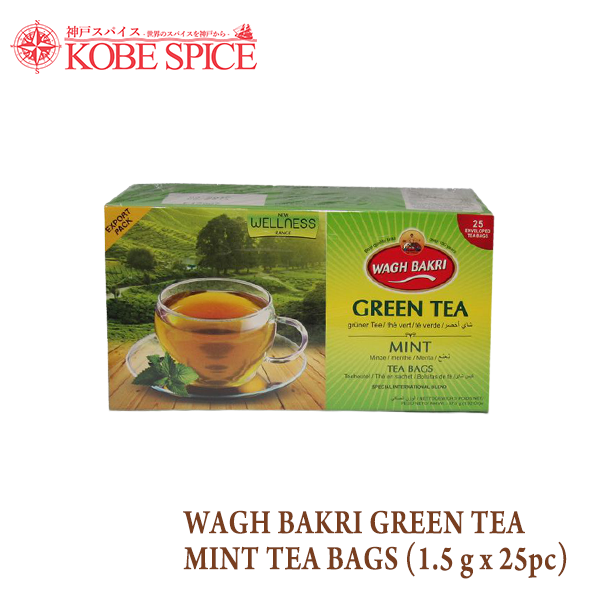 WAGH BAKRI MINT TEA BAGS (1.5g x 25 tea bags)